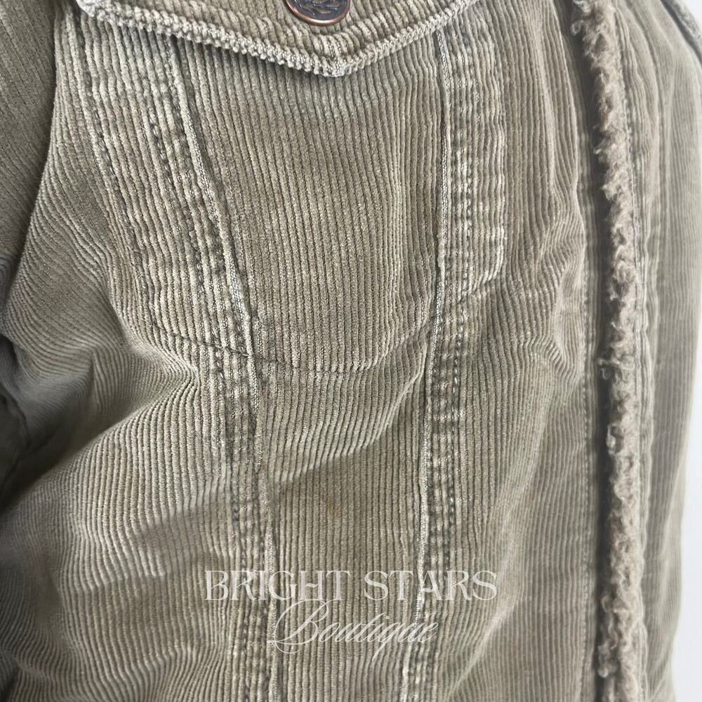 Rare Vintage Corduroy Coat ASO Willow Rosenberg Buffy the Vampire Slayer Green - Picture 15 of 16